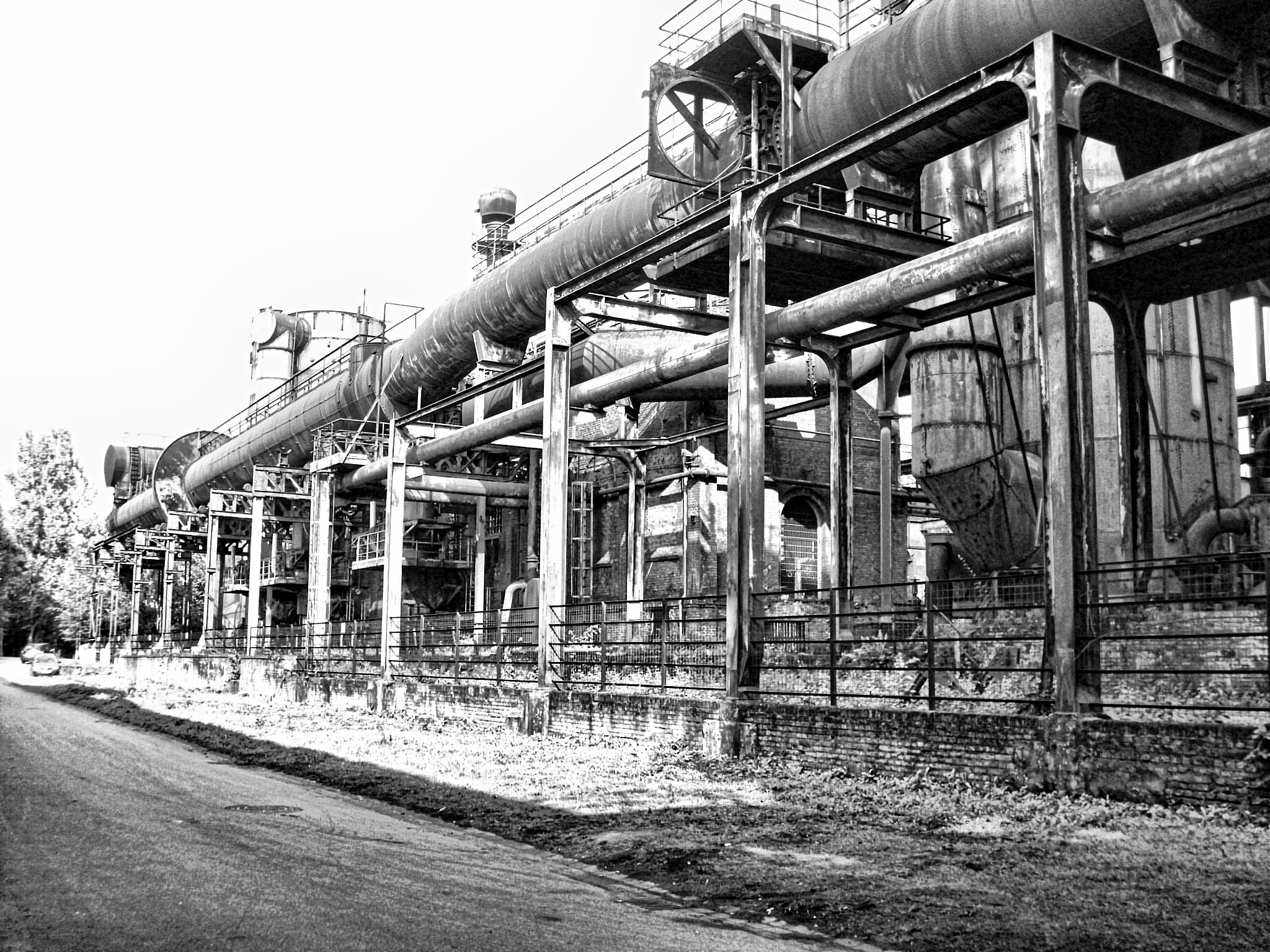 Rollei Compactline 130 sample photo. Rohrleitung photography