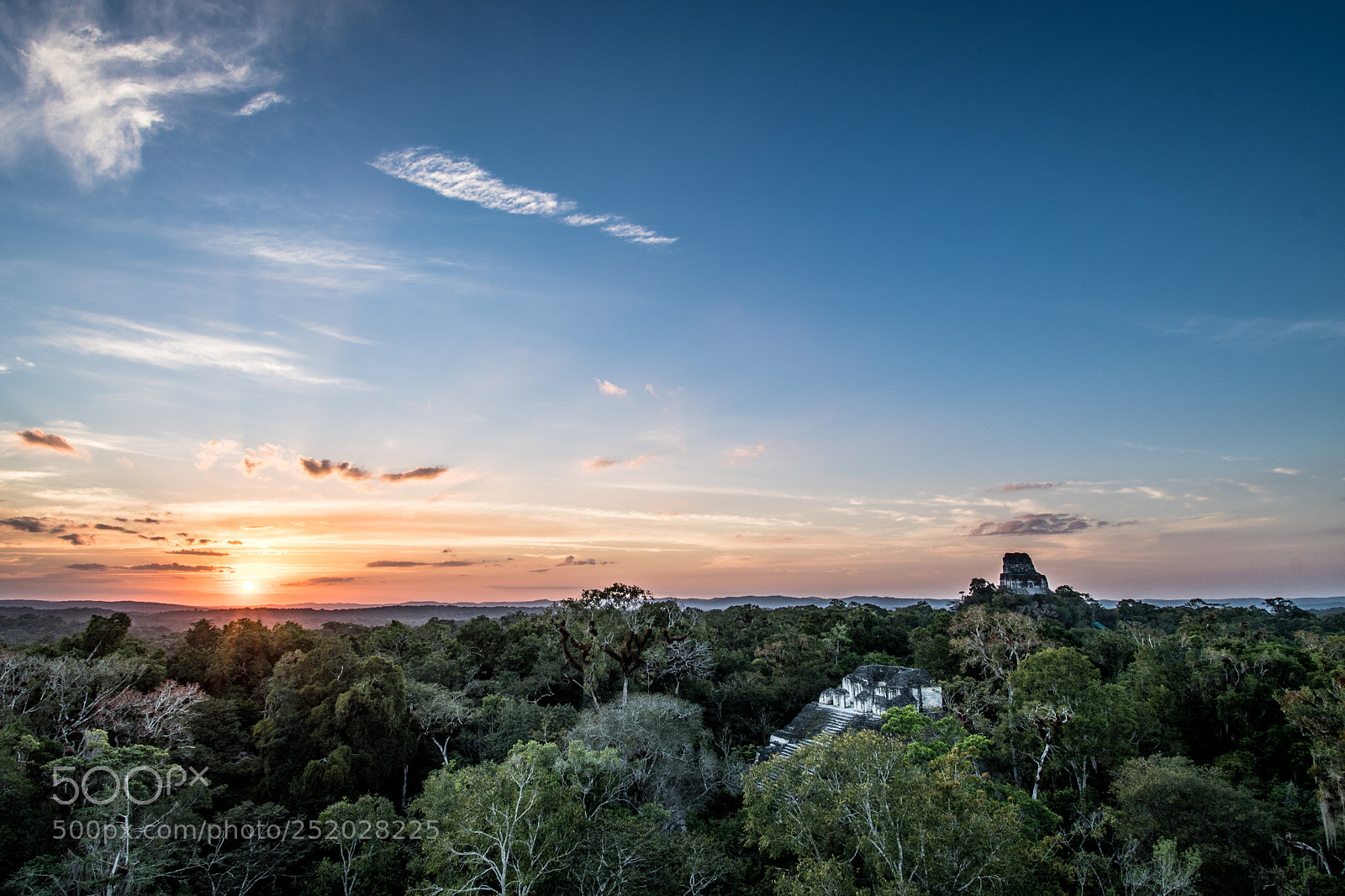 Nikon D7500 sample photo. Sunset tikal photography