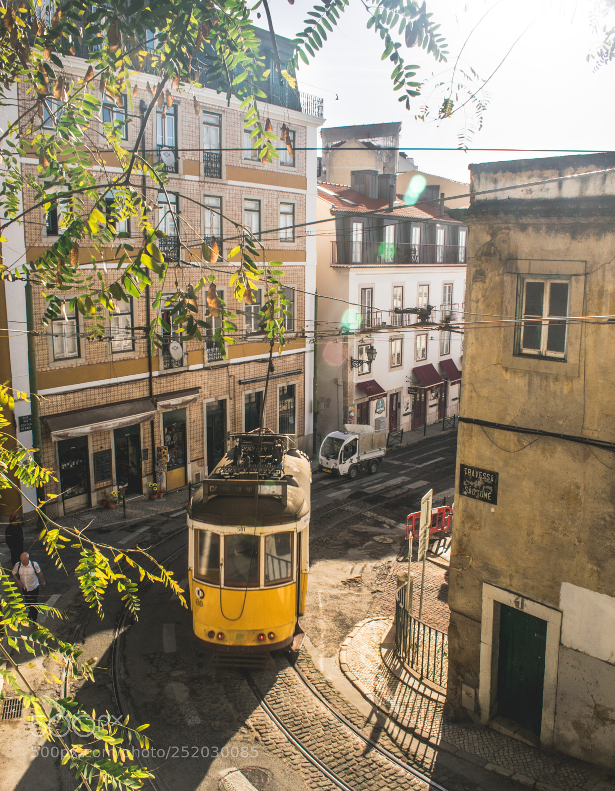 Nikon D3300 sample photo. Lisbon tram photography