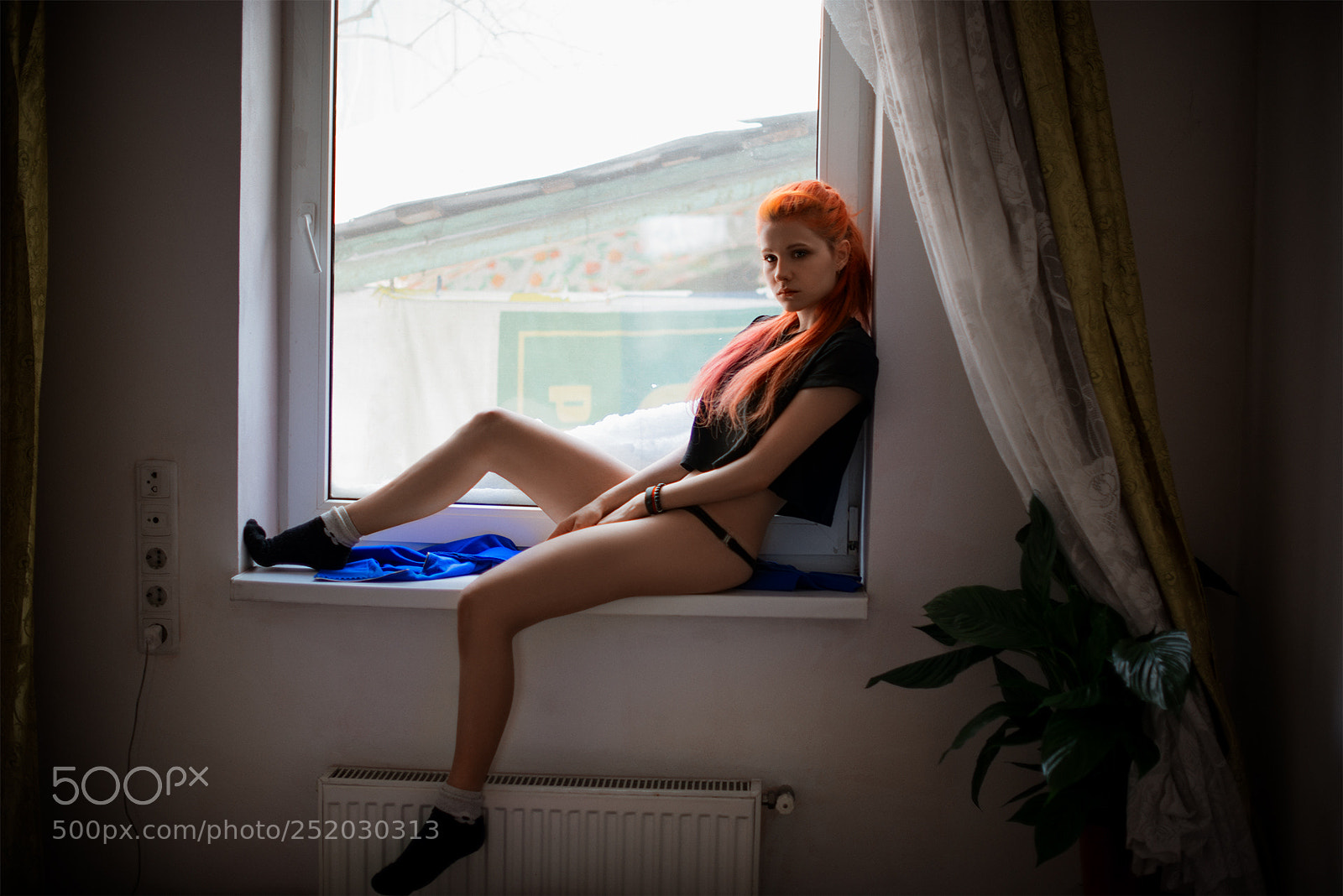 Nikon D610 sample photo. Redhead photography