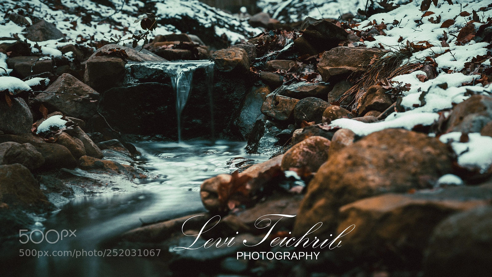 Sony a6000 sample photo. River in the winter photography