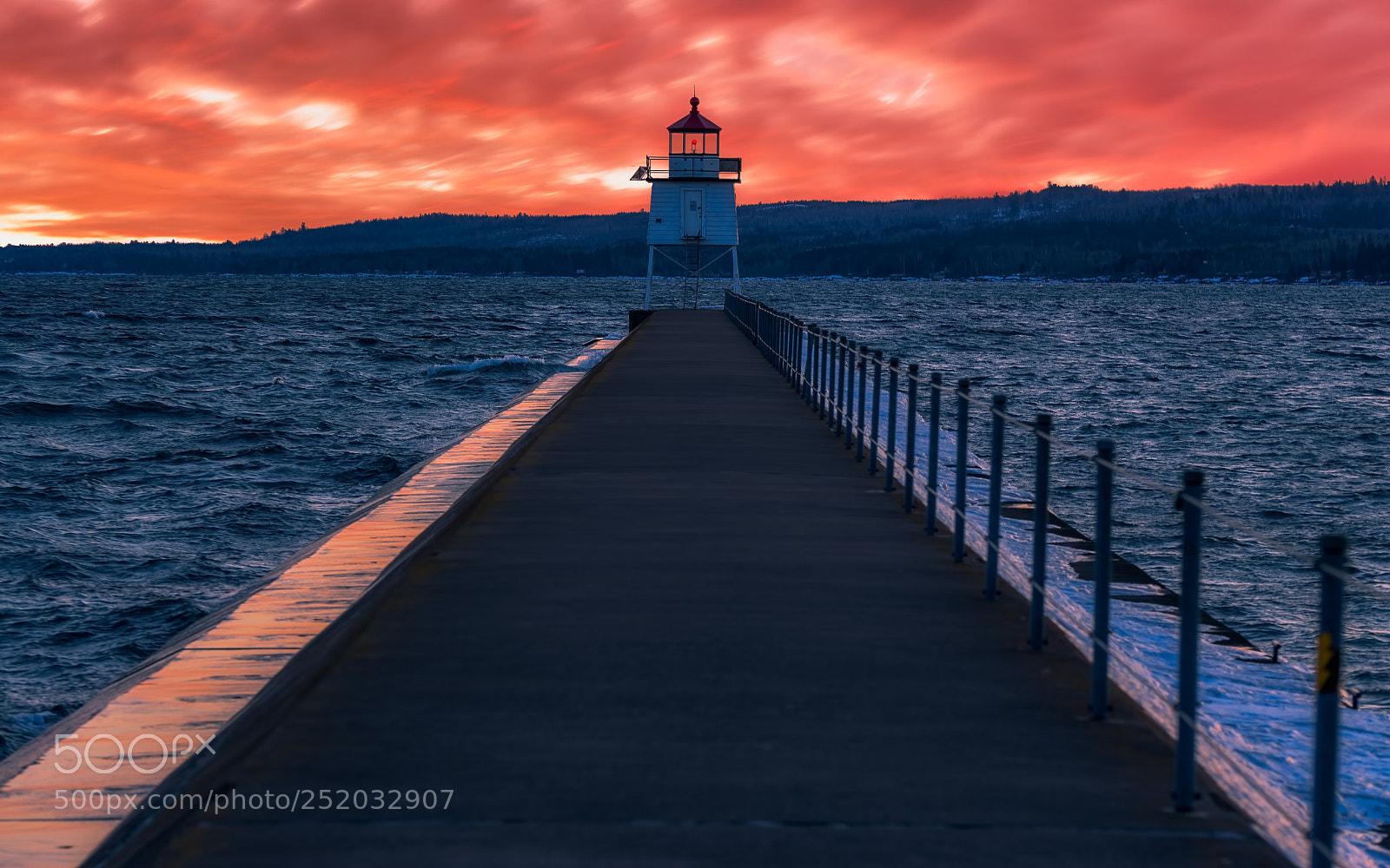 Nikon D7100 sample photo. Two harbors lighthouse at photography