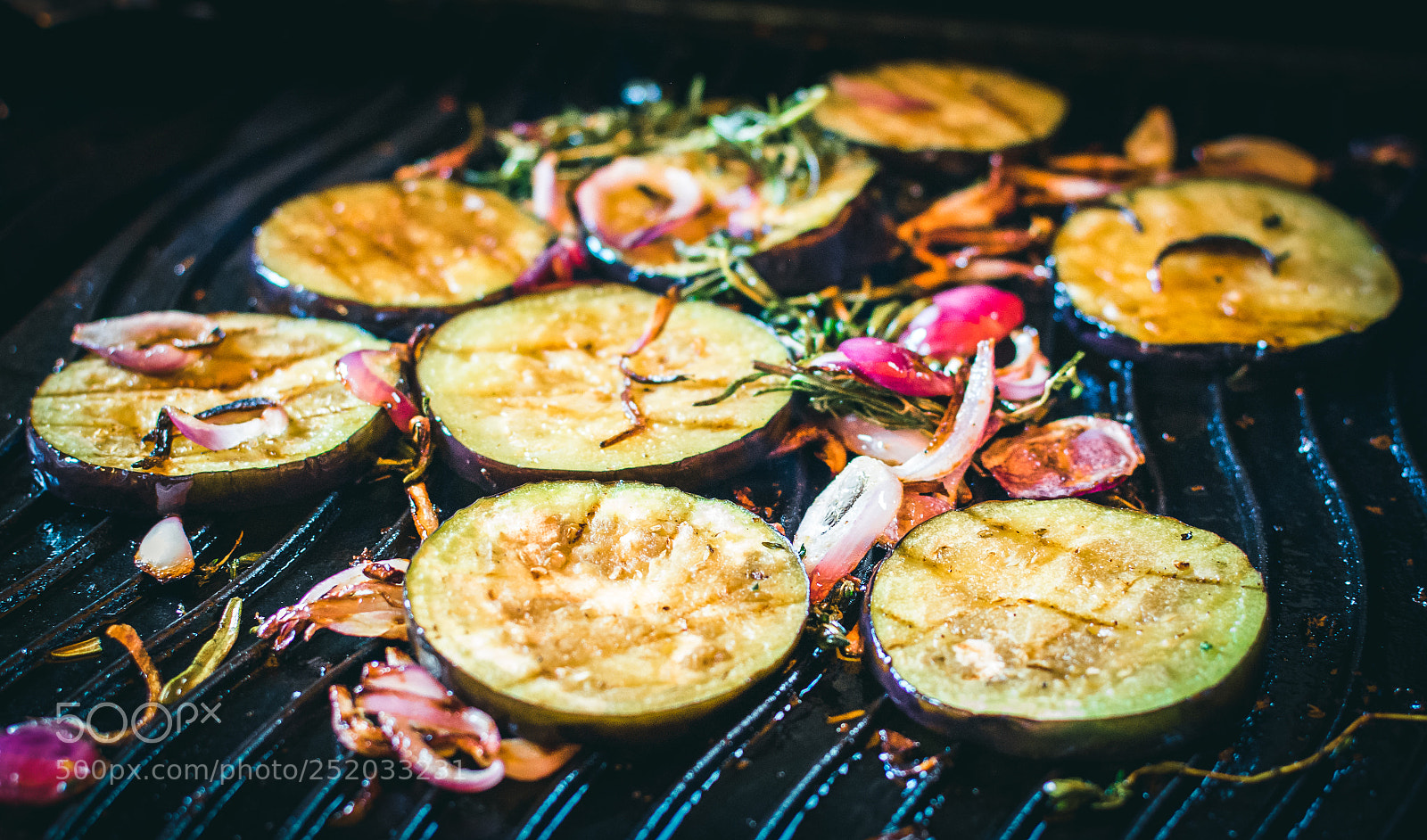 Nikon D5200 sample photo. Grilled aubergine photography