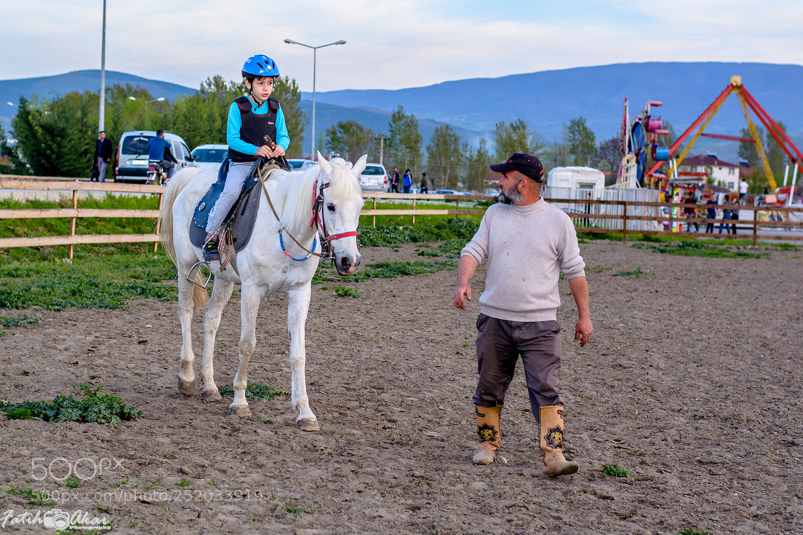 Nikon D5200 sample photo. Horse and child photography