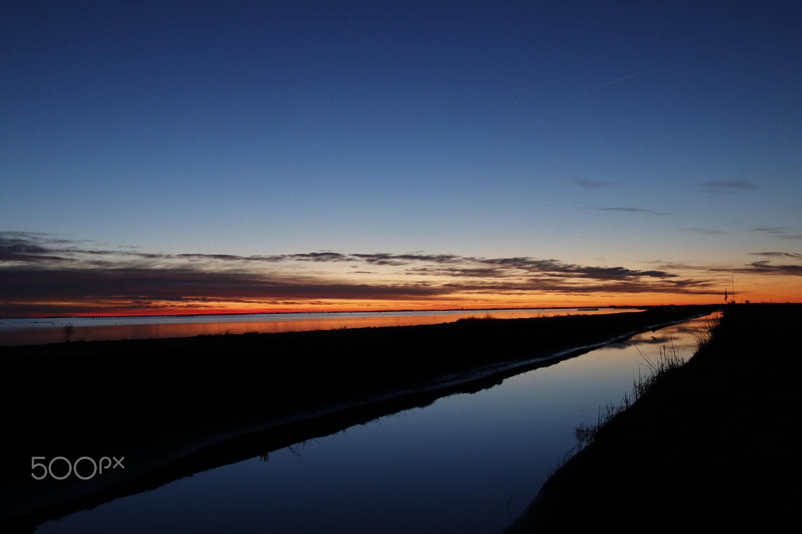 Canon EOS 80D sample photo. First lights on the canal photography