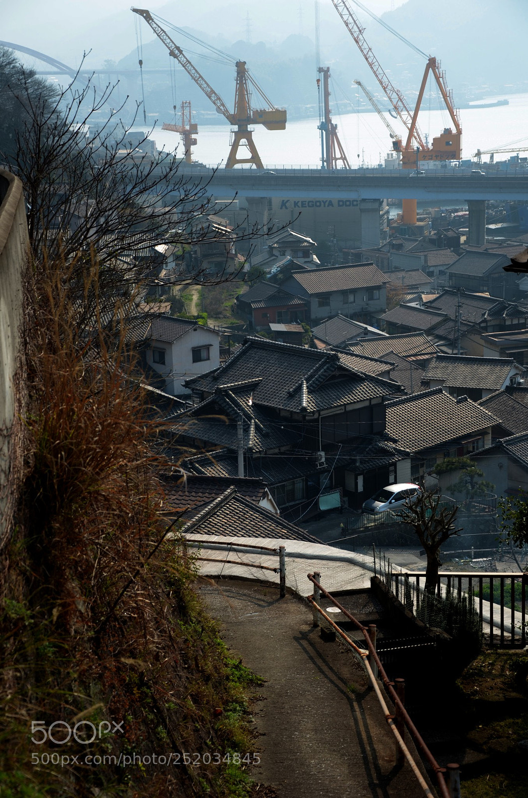 Nikon D7000 sample photo. Tiled roofs photography