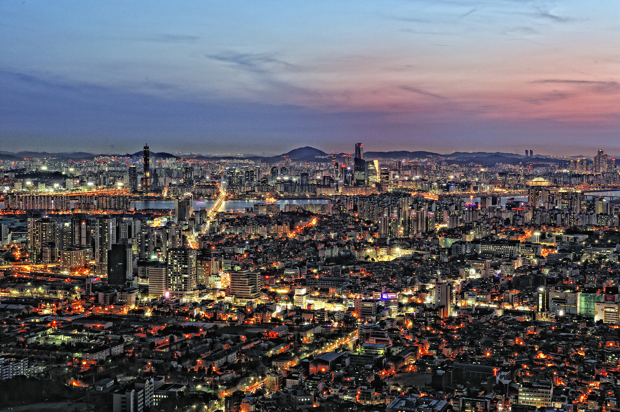 Nikon AF-S Nikkor 24-70mm F2.8G ED sample photo. 남산야경 photography