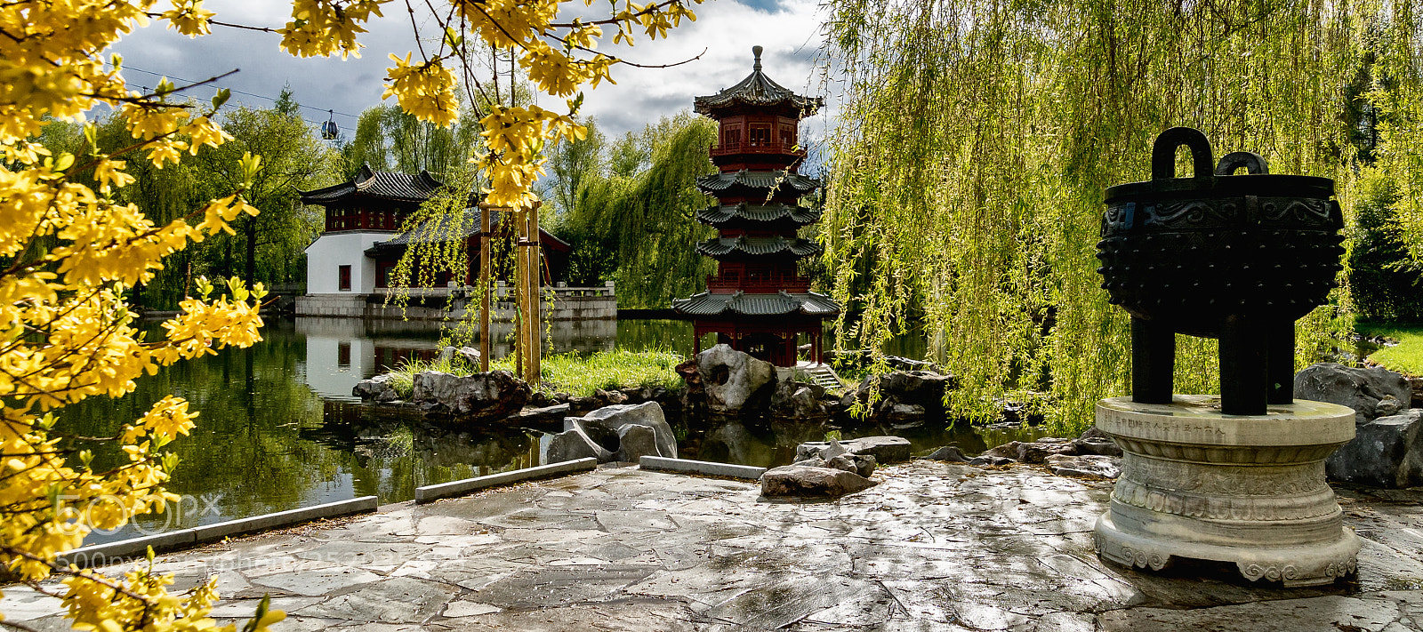 Sony ILCA-77M2 sample photo. Chinese garden in berlin 2 photography