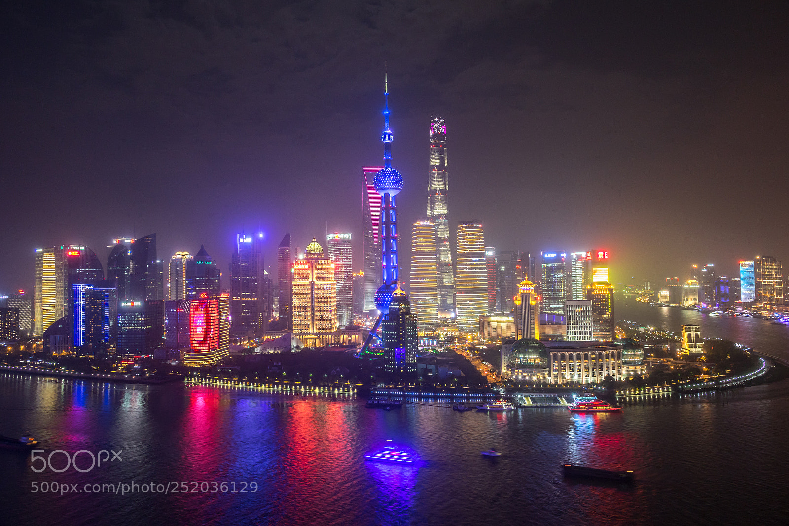 Sony Cyber-shot DSC-RX10 III sample photo. Shanghai at night photography