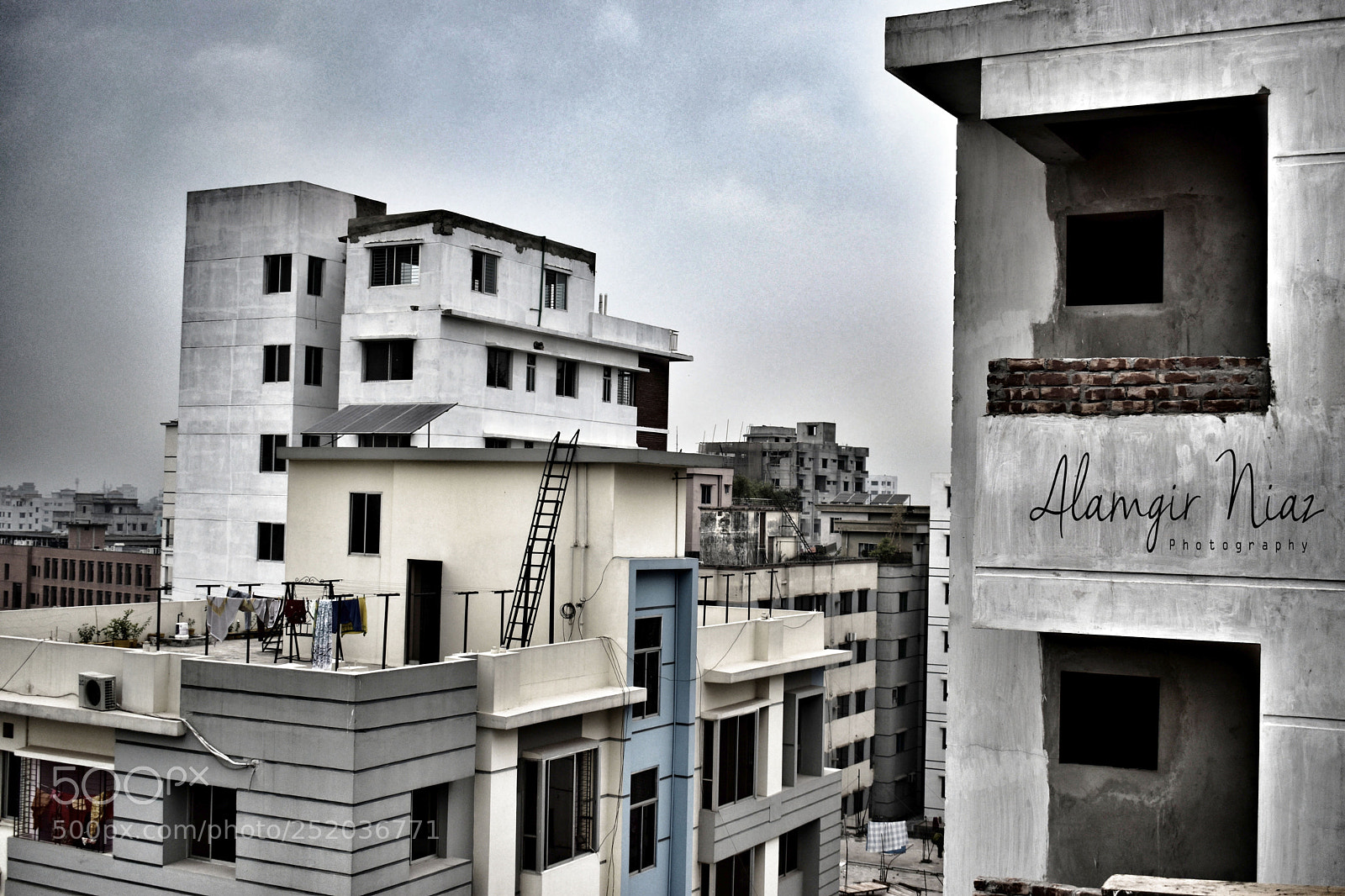 Nikon D5600 sample photo. City of buildings photography