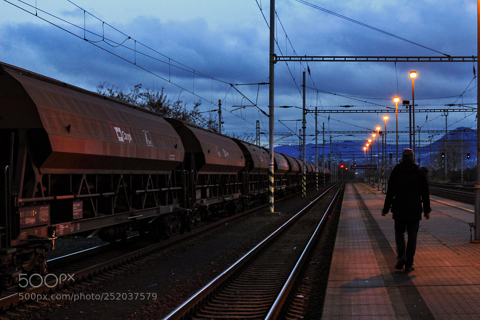 Canon EOS 60D sample photo. Train station photography