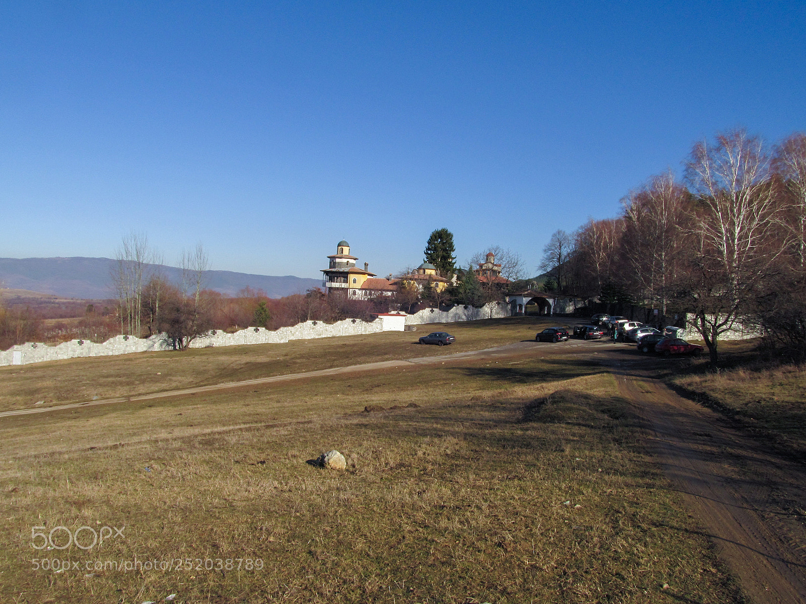 Canon PowerShot SX150 IS sample photo. View to resilovo monastery photography