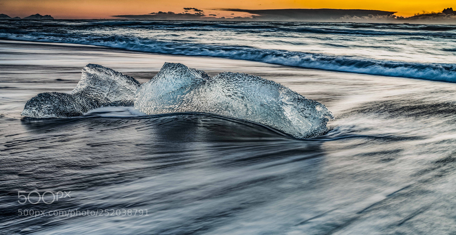Nikon D850 sample photo. Sunrise at the ice photography