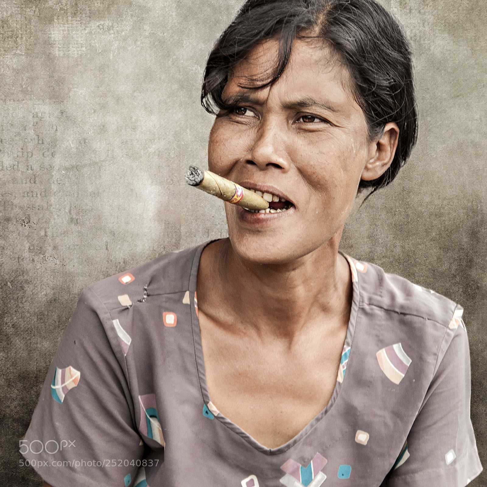 Nikon D200 sample photo. Market boss / myanmar photography