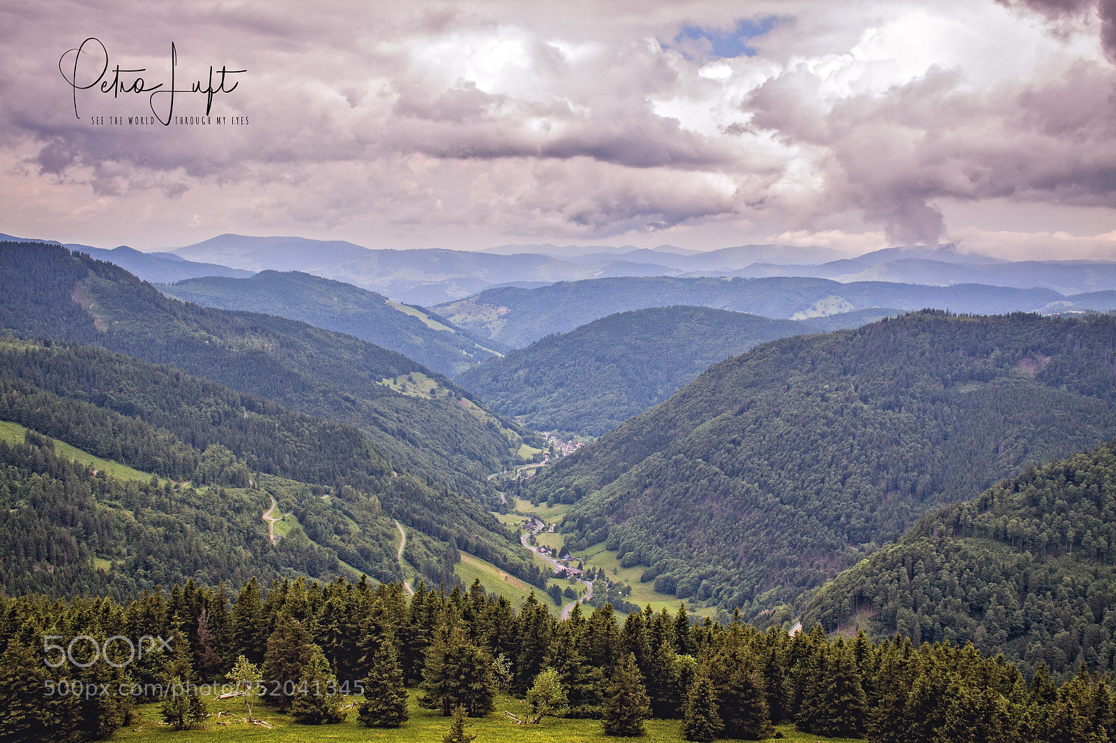 Canon EOS 50D sample photo. The valley photography