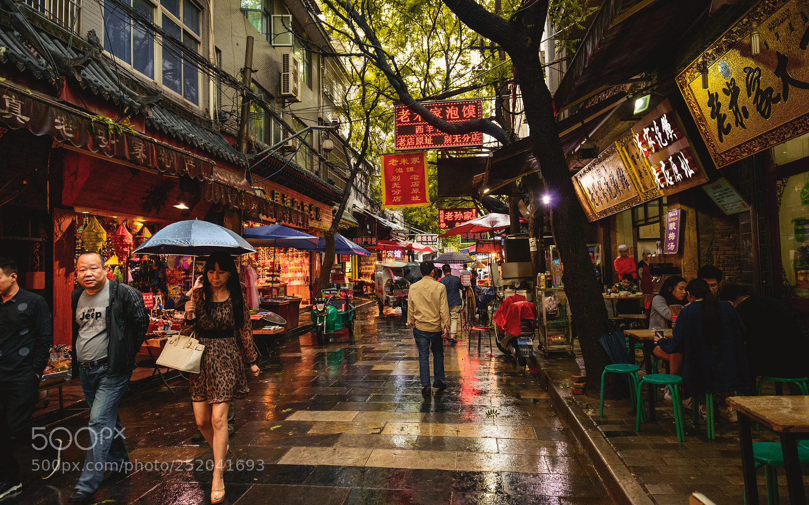 Nikon D800 sample photo. Xi'an - market street #2 photography
