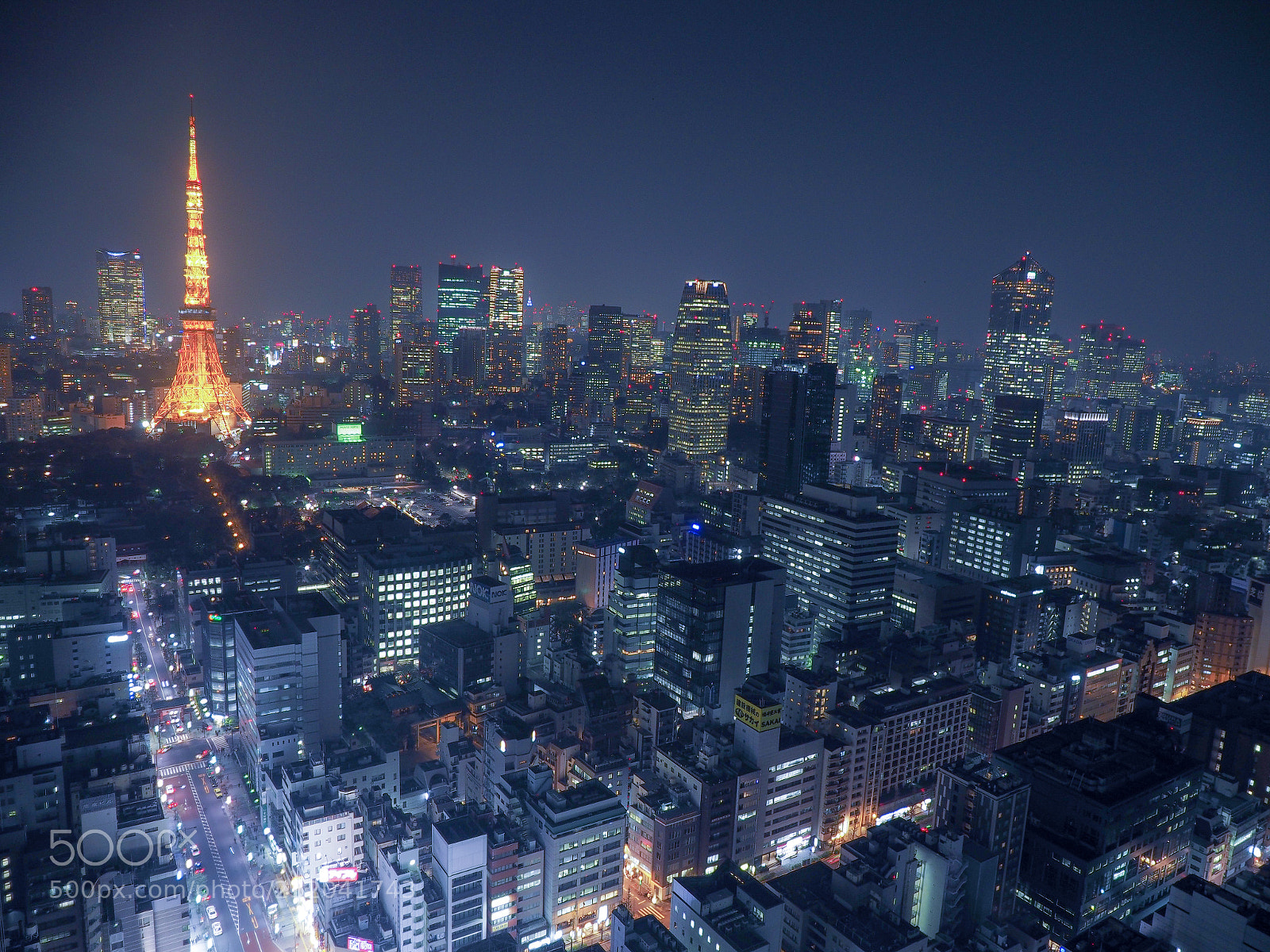 Olympus OM-D E-M1 Mark II sample photo. Tokyo tower photography