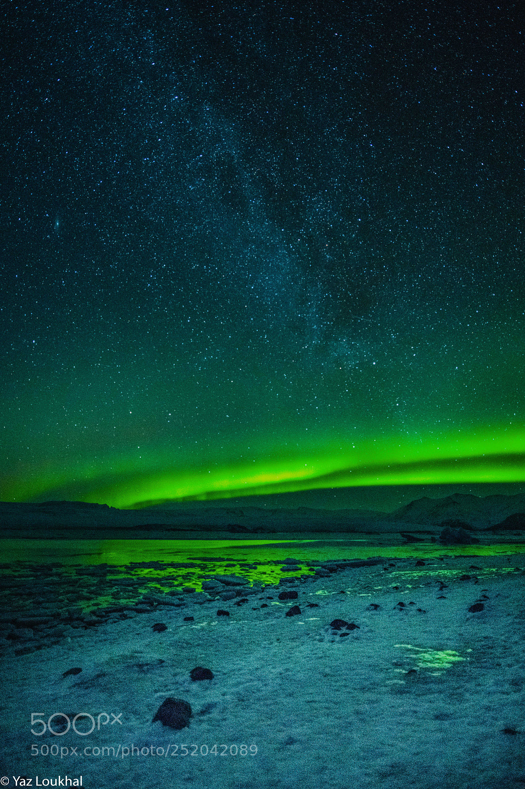 Nikon D850 sample photo. Northern light and milky photography