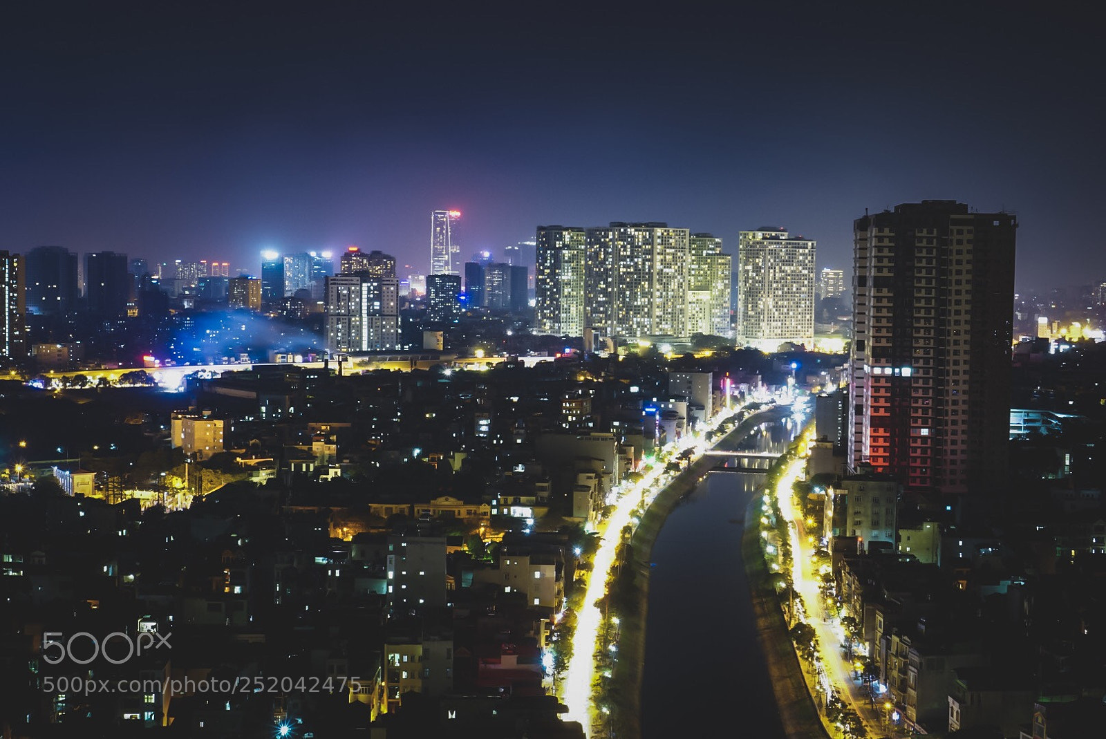 Sony a6000 sample photo. Night city photography