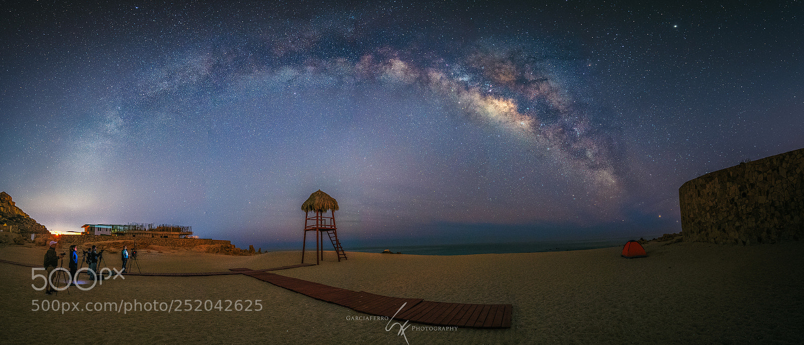 Nikon D5 sample photo. Milky way at cabo photography