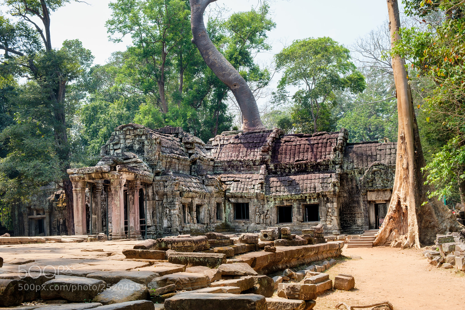 Fujifilm X-T2 sample photo. Ta prohm temple ruins photography