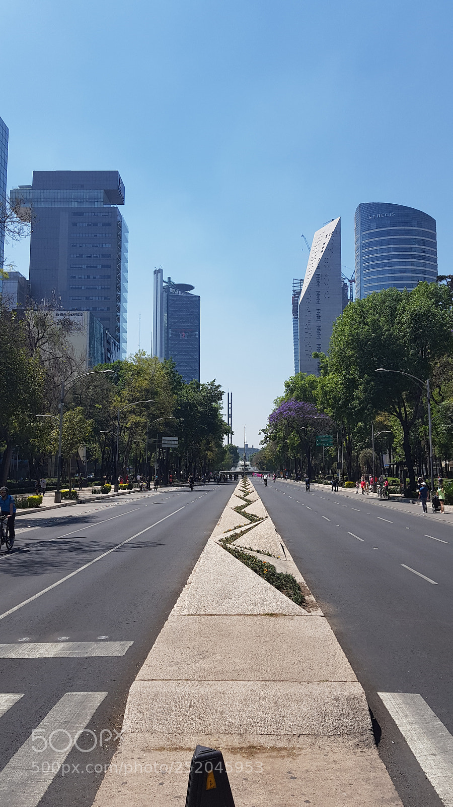 Samsung Galaxy S8+ sample photo. Paseo de la reforma photography