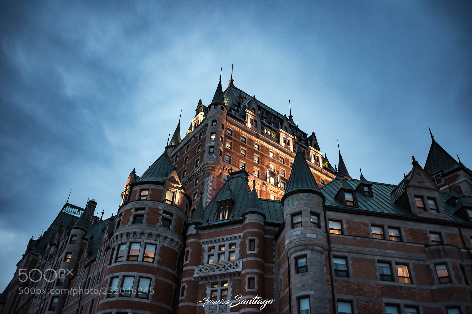 Nikon D7200 sample photo. Château frontenac photography