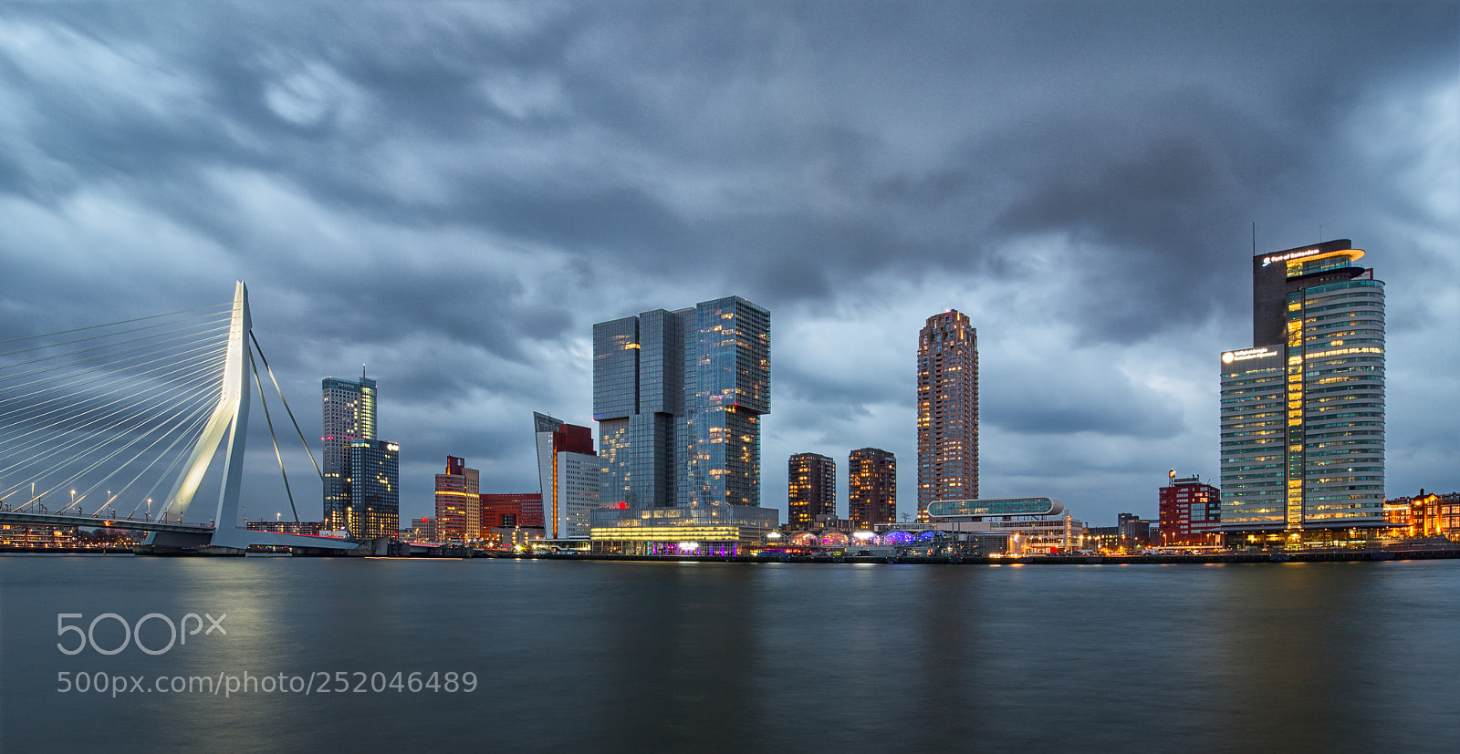 Canon EOS-1D Mark IV sample photo. Skyline rotterdam photography