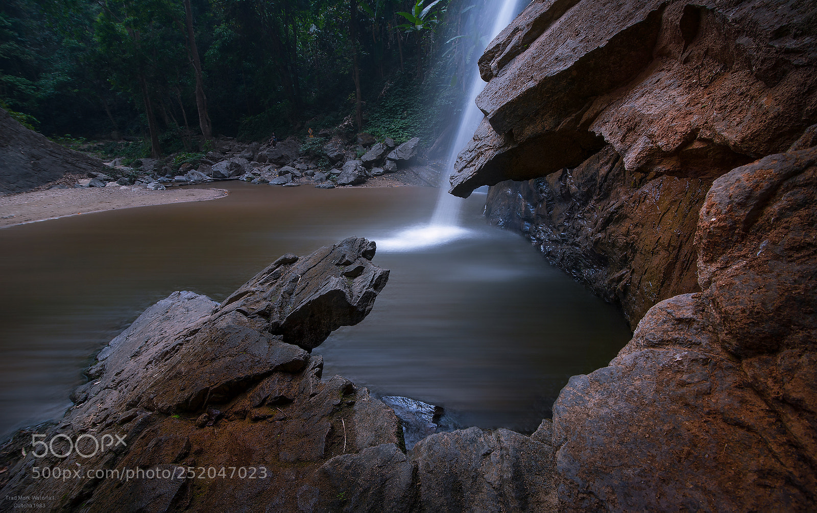 Nikon D700 sample photo. Mork fa waterfall photography