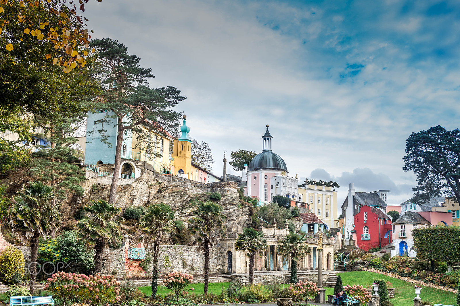 Canon EOS 70D sample photo. Portmerion,gwynedd photography