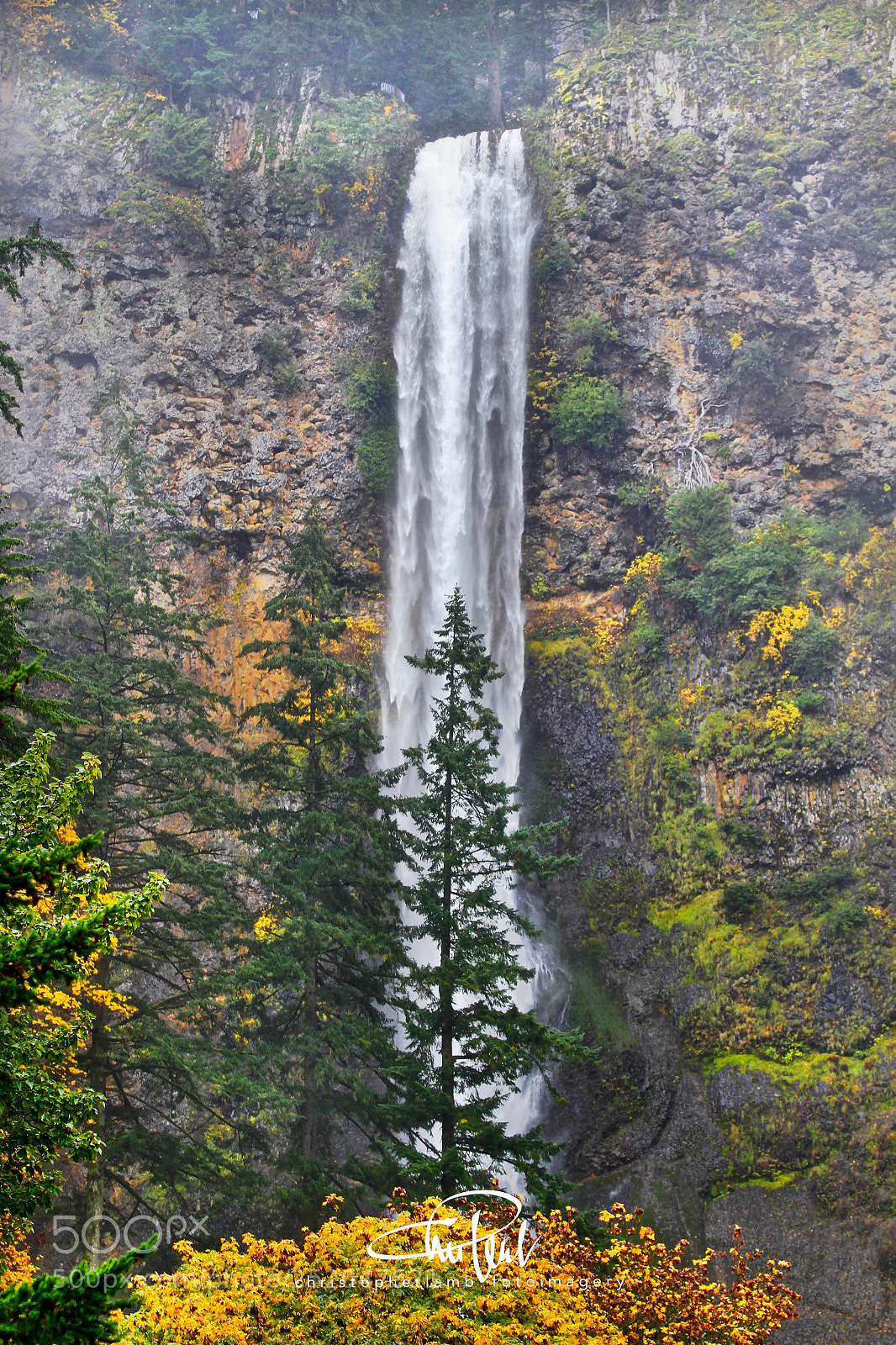 Canon EOS 7D sample photo. Waterfall trees photography
