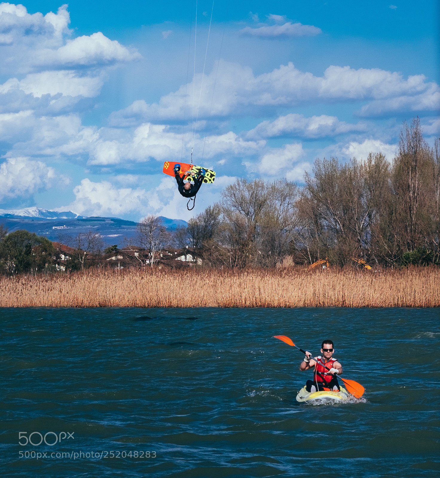 Fujifilm X-T10 sample photo. Kitesurf photography