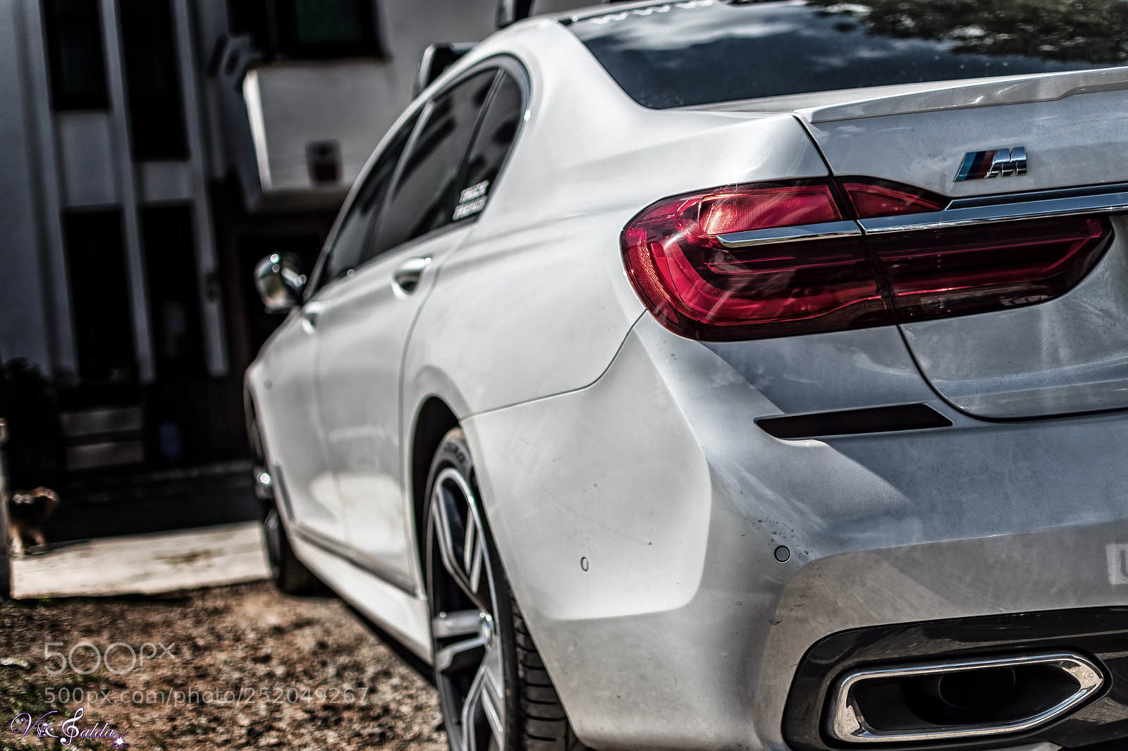 Nikon D7500 sample photo. Bmw serie 7 back photography