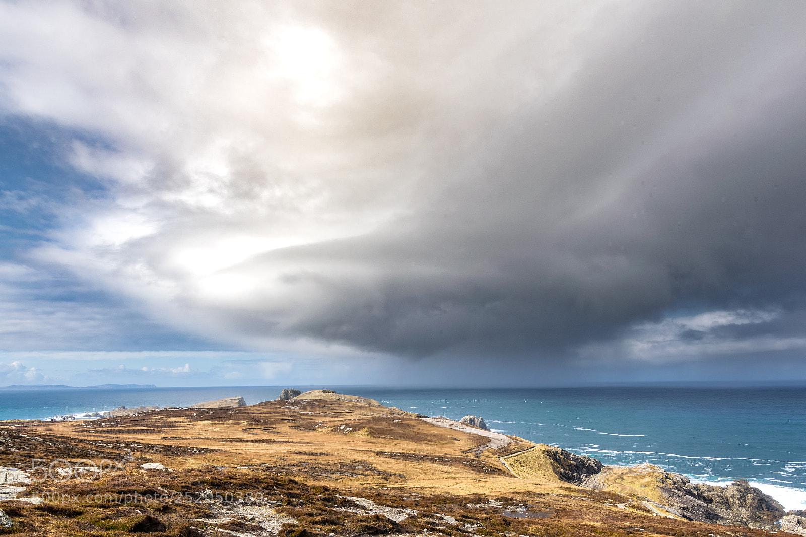 Nikon D5300 sample photo. Storm cloud over ocean photography