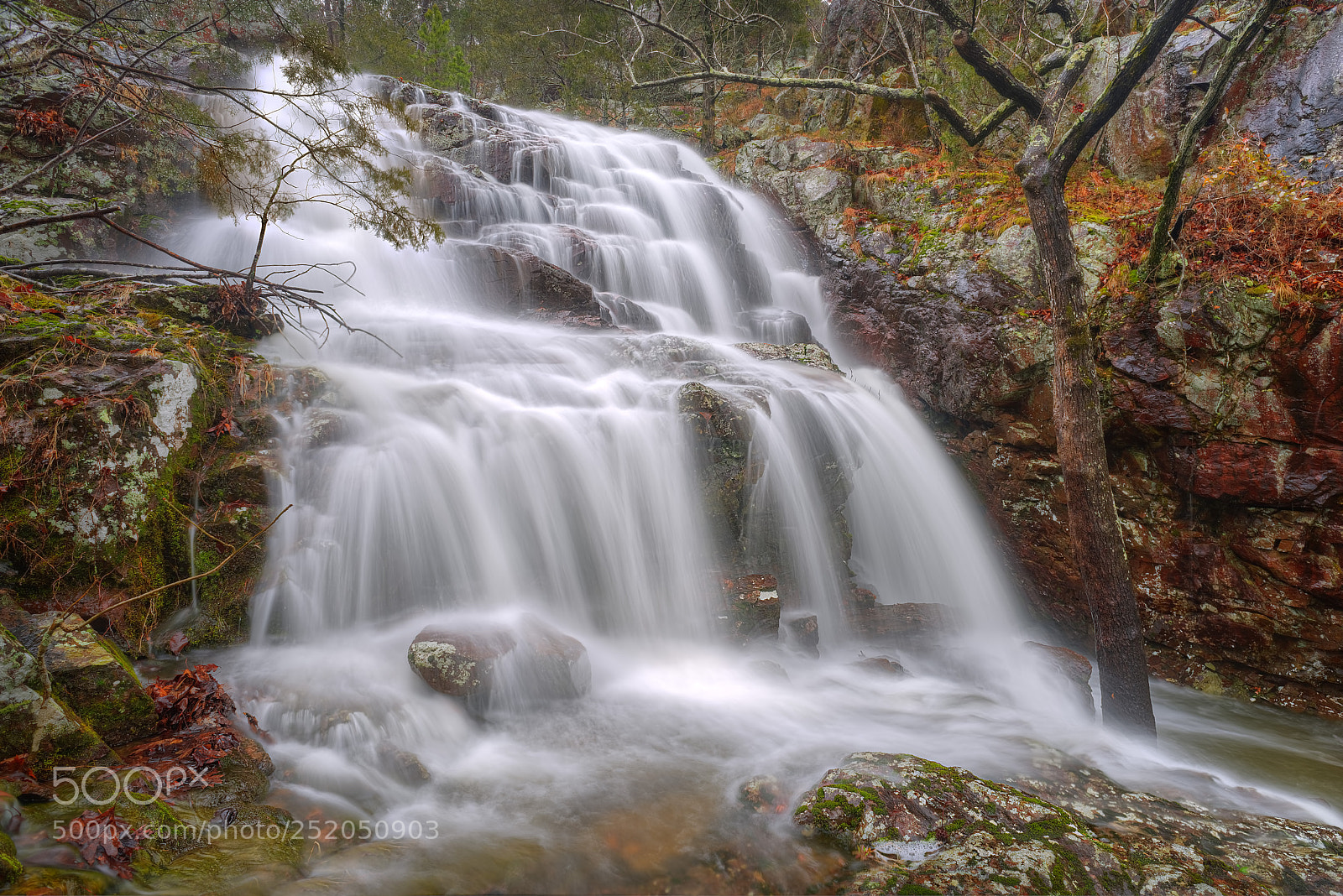 Nikon D610 sample photo. Black mountain cascade photography
