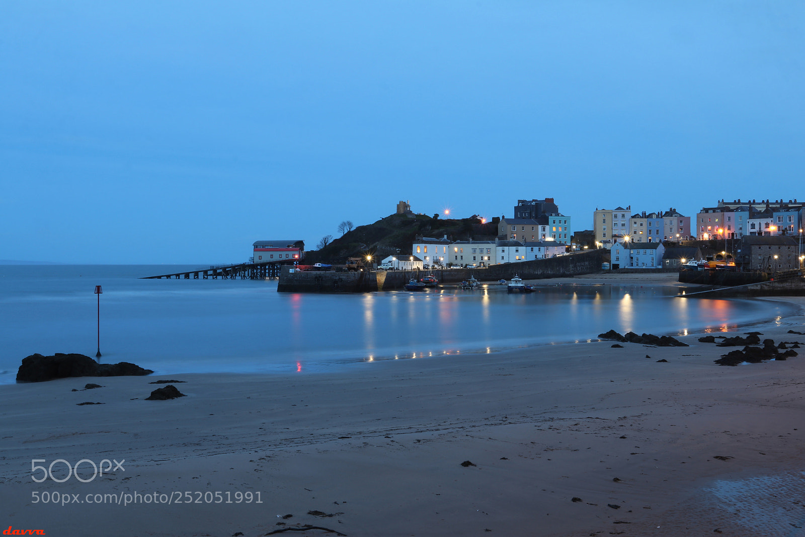Canon EOS 80D sample photo. Tenby harbour photography