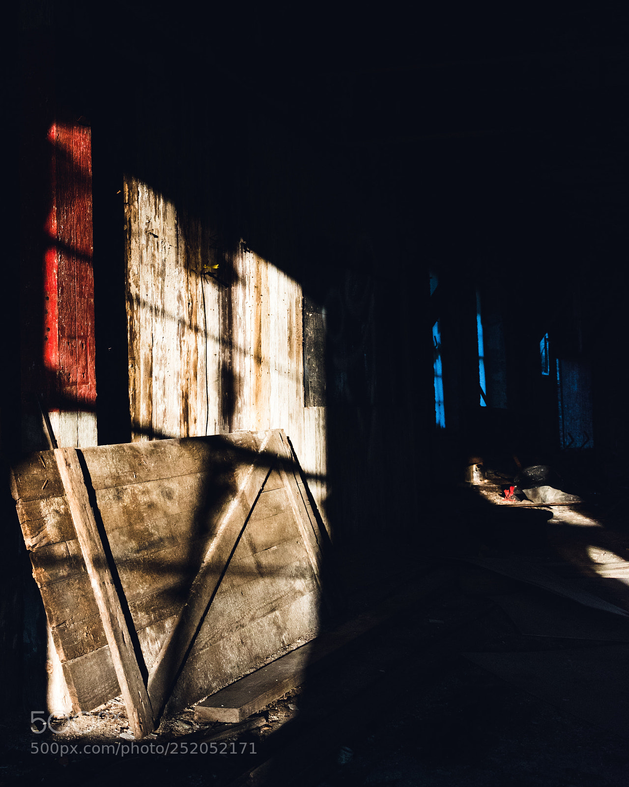 Nikon D5600 sample photo. Bleak red photography