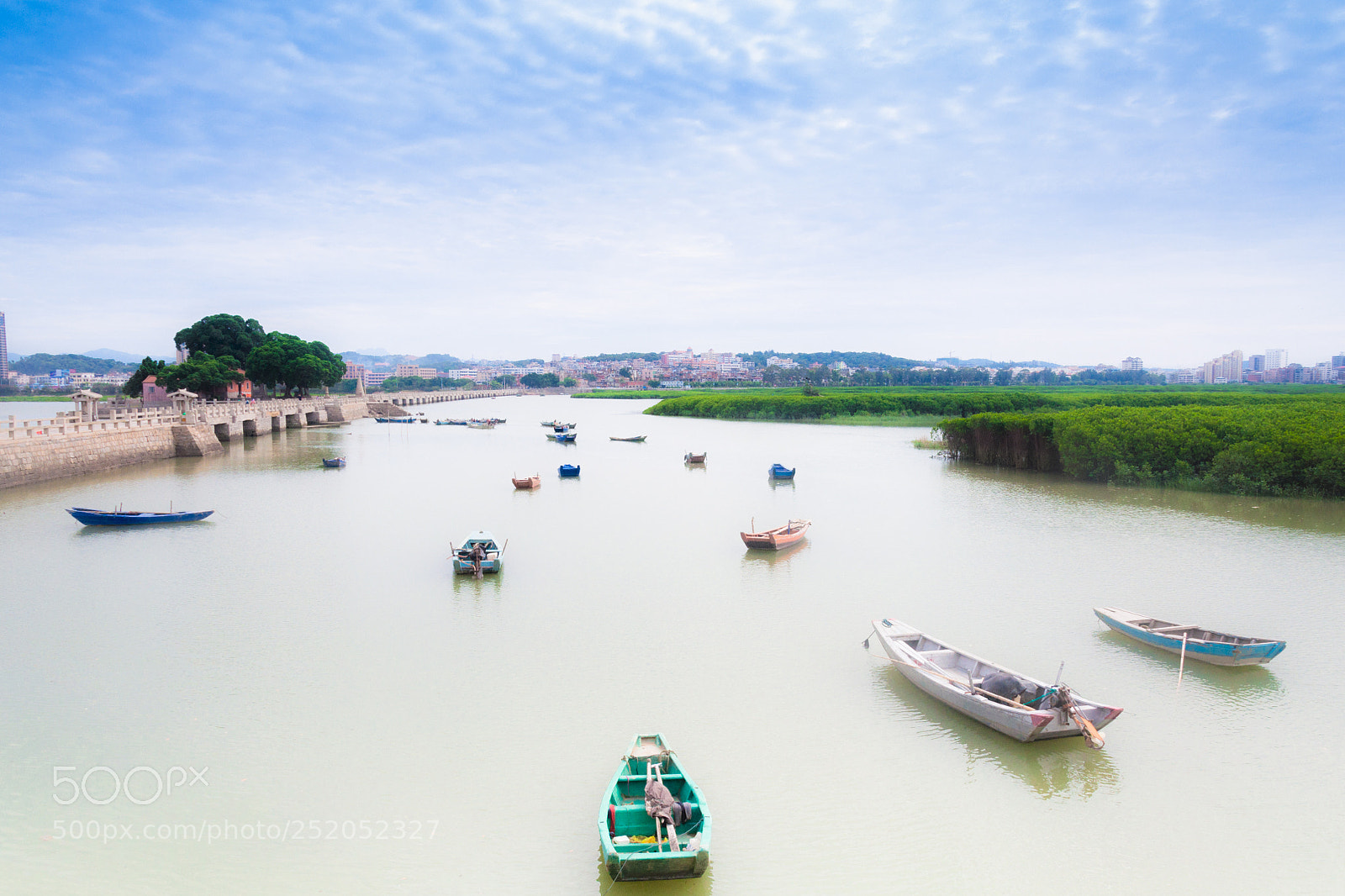 Nikon D90 sample photo. Fishing boats photography