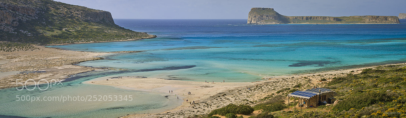 Canon EOS 40D sample photo. Balos beach panorama photography