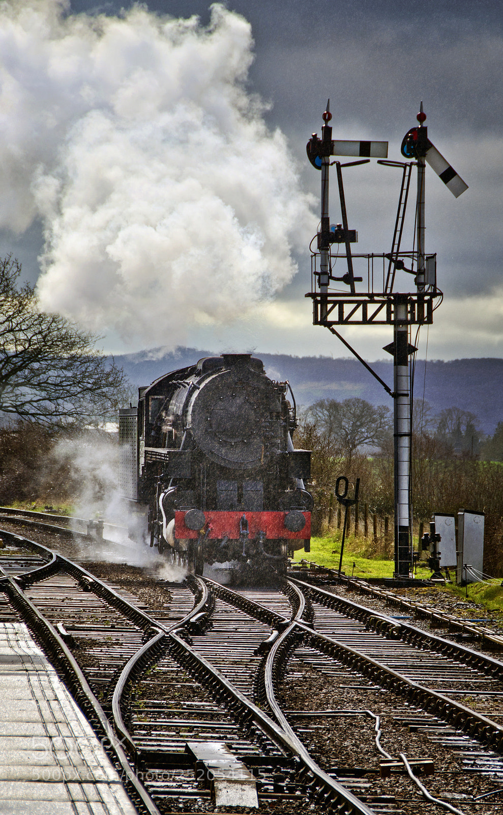 Nikon D7000 sample photo. Steam, light and rain... photography