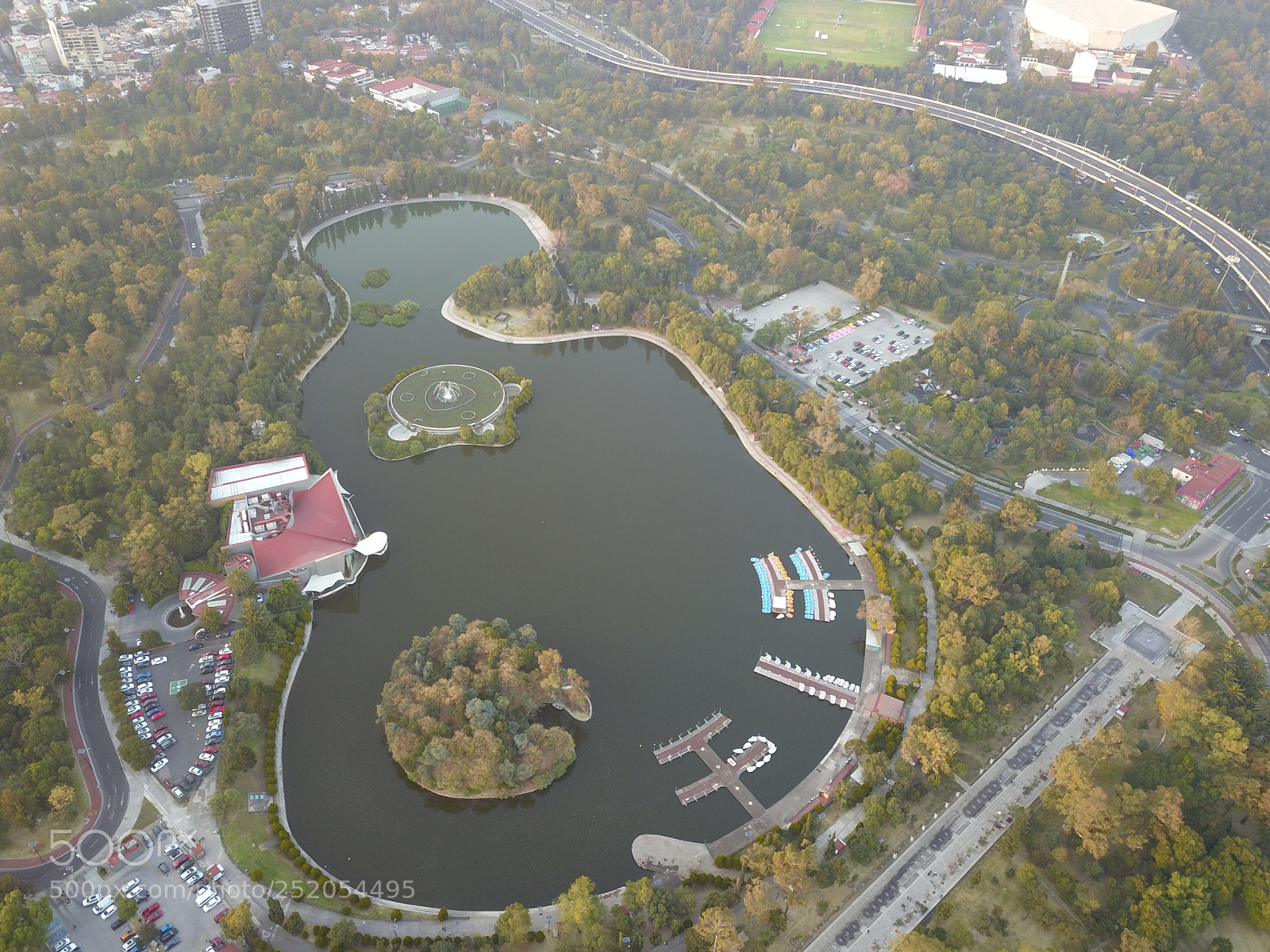 DJI FC220 sample photo. Chapultepec photography