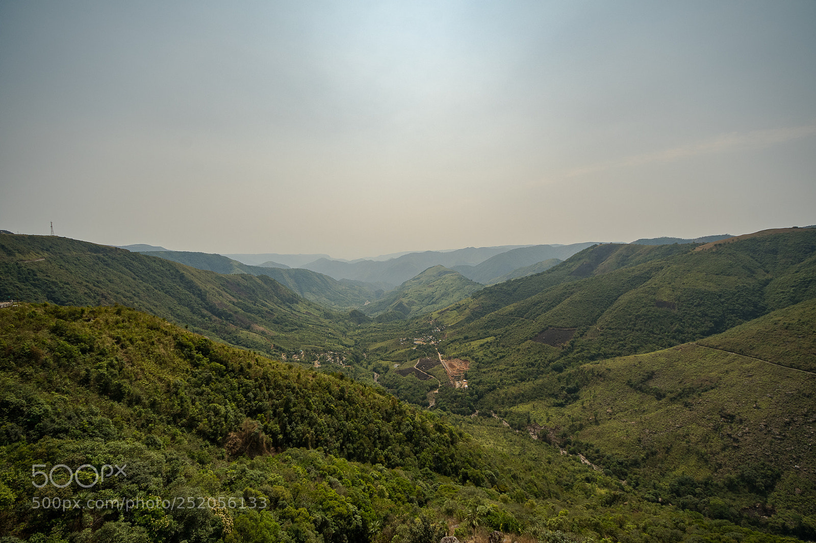 Nikon D500 sample photo. Valley view - meghalaya photography