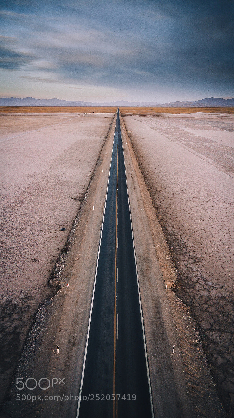 DJI FC220 sample photo. Endless road. photography