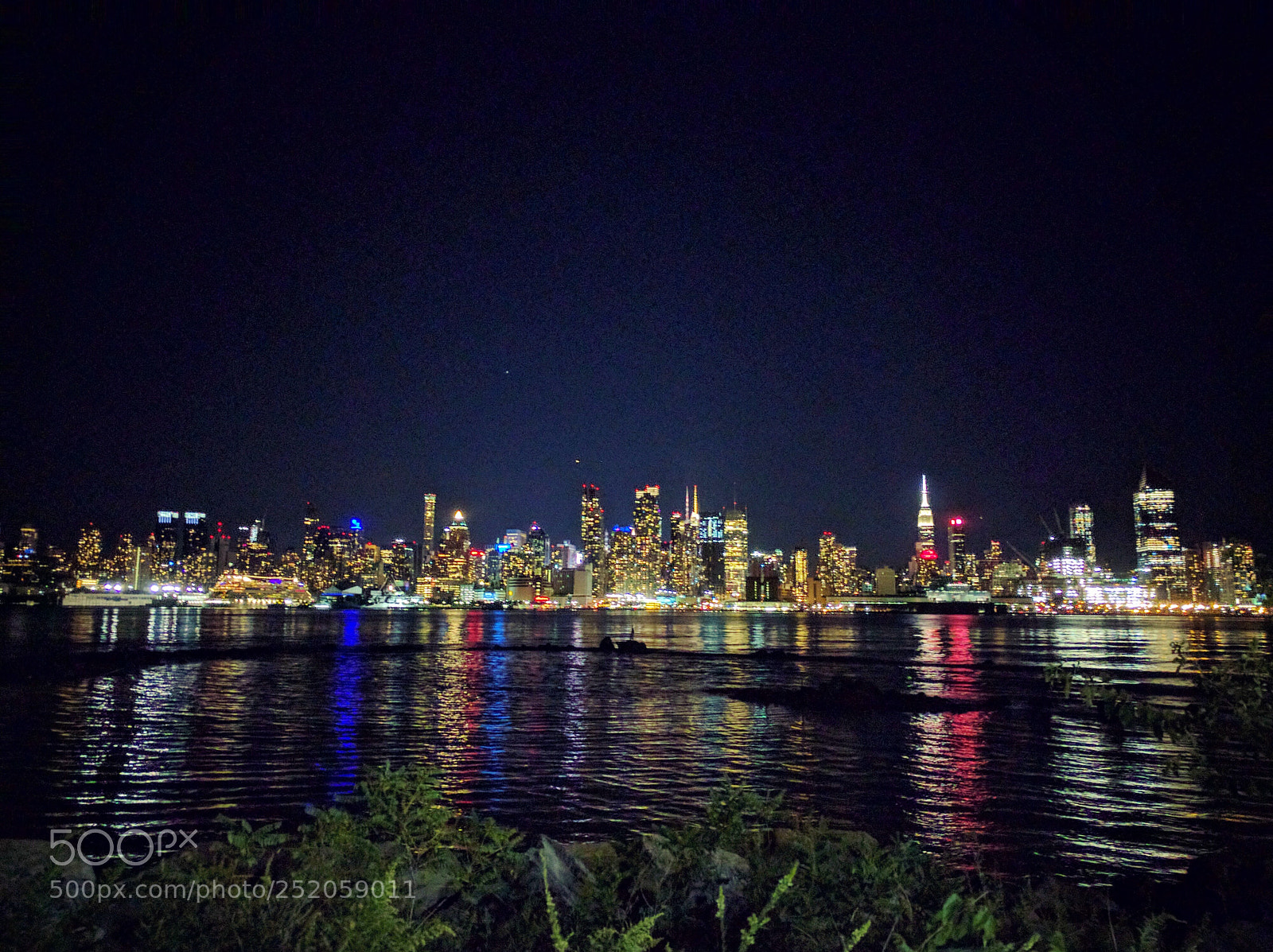Google Nexus 6P sample photo. City at night photography
