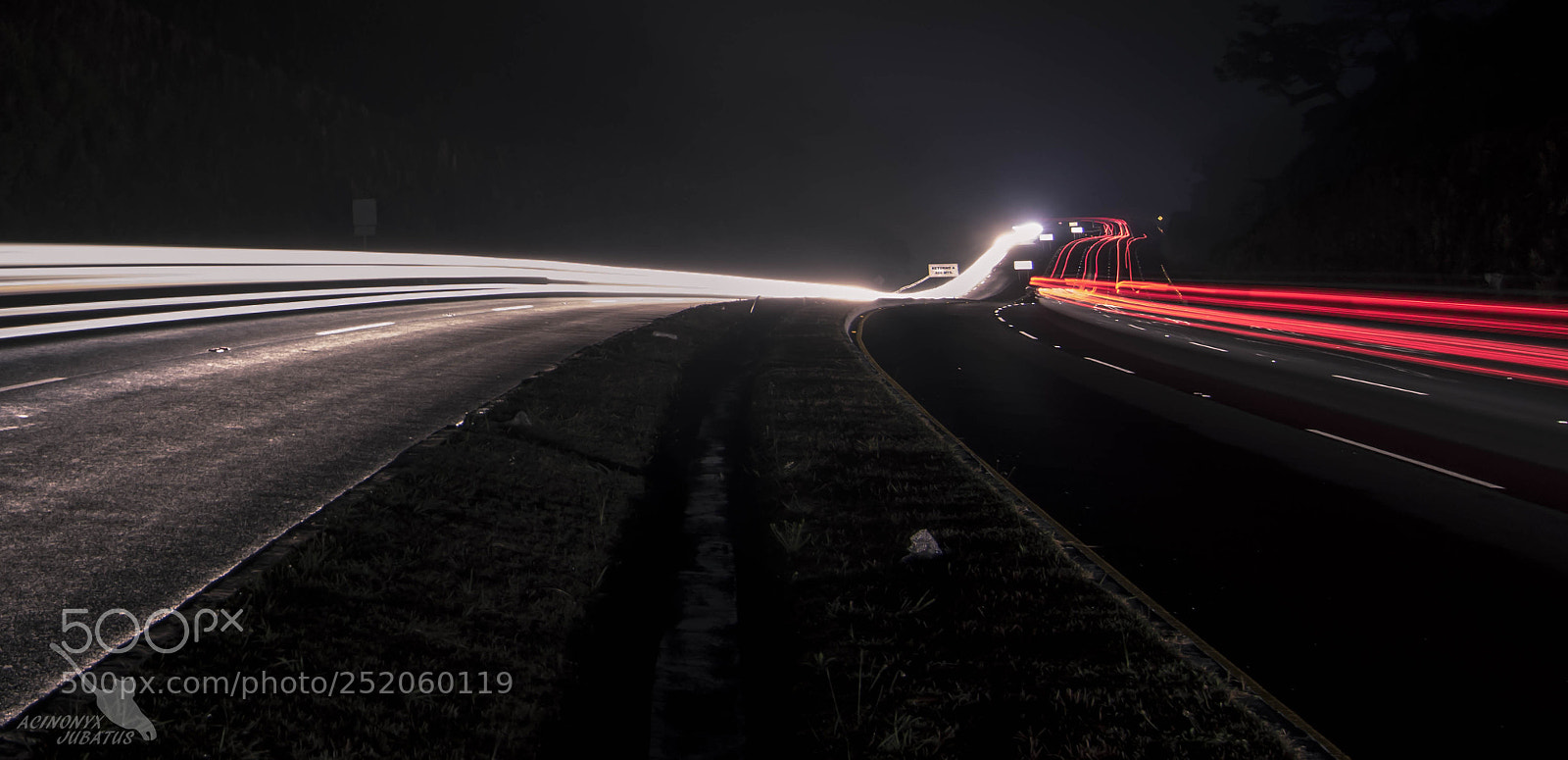 Nikon D5500 sample photo. Lights in the route photography