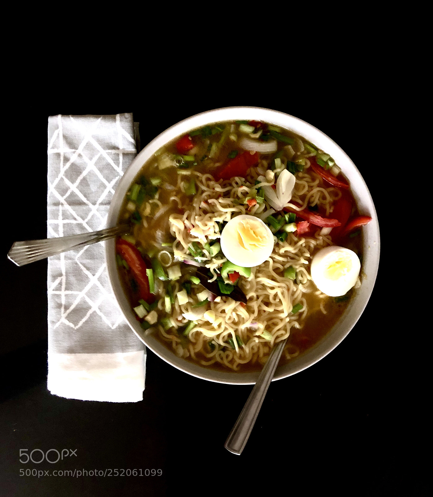 Apple iPhone 8 sample photo. Foodie noodle soup photography