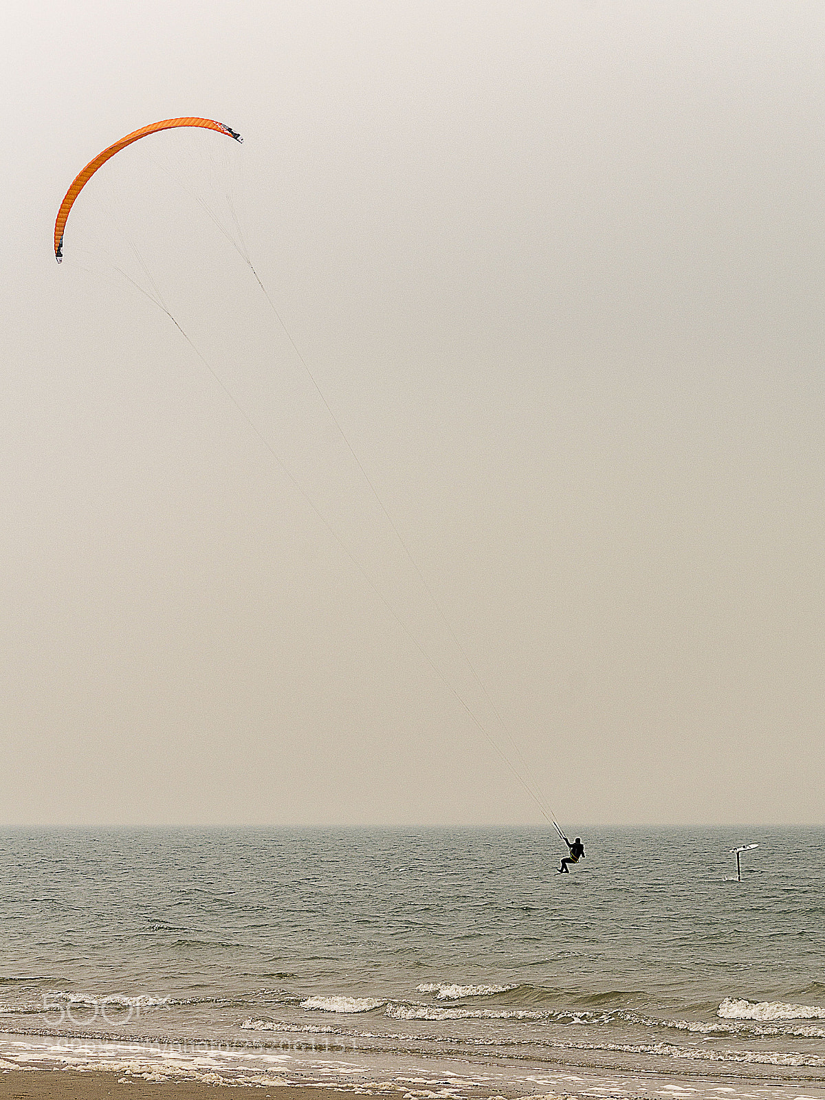 Nikon D7100 sample photo. Kite surfer and his photography