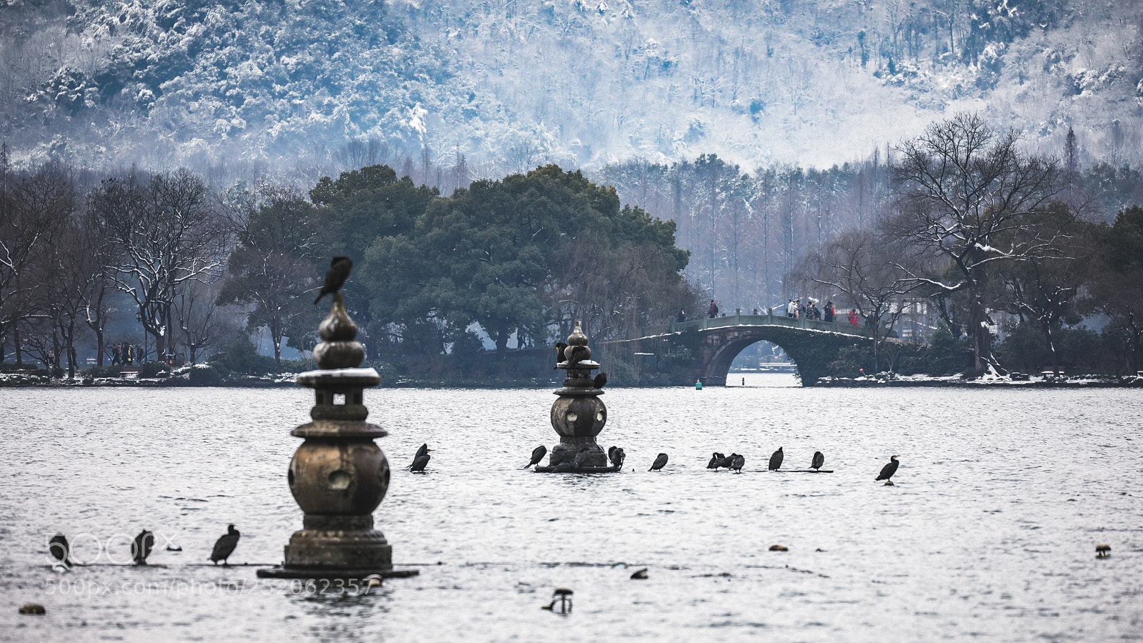 Canon EOS 5D Mark IV sample photo. 断桥残雪 photography