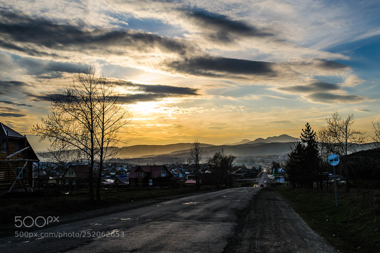 Nikon D700 sample photo. Закат в Белорецке photography