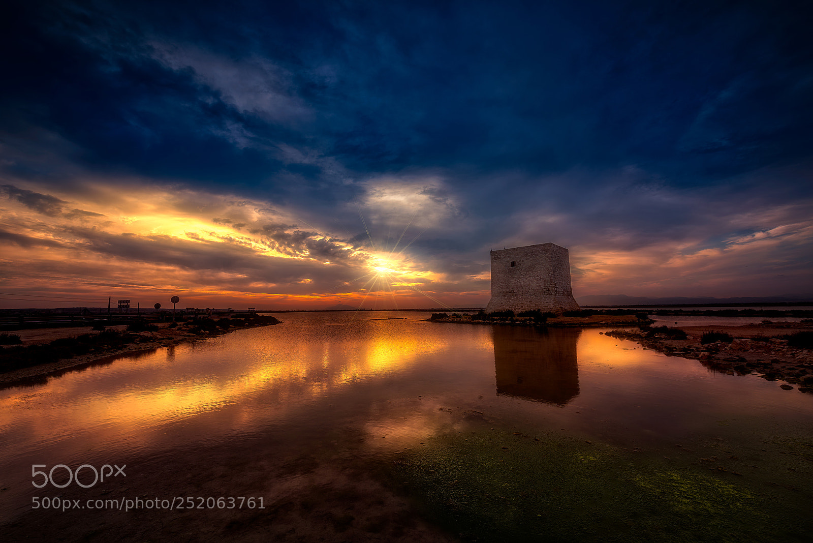 Nikon D810 sample photo. Sunset in tamarit, alicante photography
